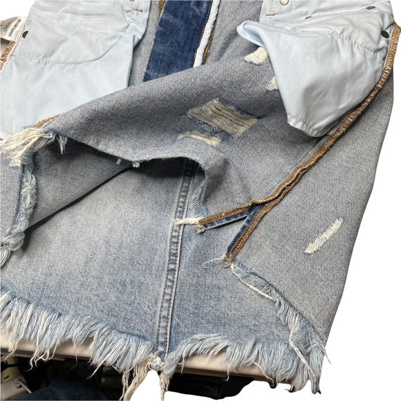 One teaspoon 2020 MINI HIGH WAIST DENIM SKIRT - Picture 9 of 10